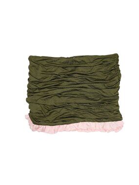 Verconiik Mini Skirt in Green Pink